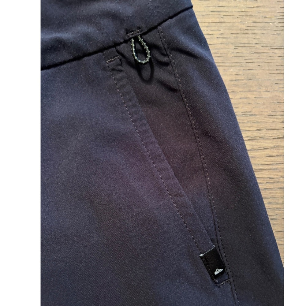 Quiksilver Amphibian Shorts Mens 28 Navy Blue DryFlight Hybrid Boardshorts Walk - Picture 9 of 9